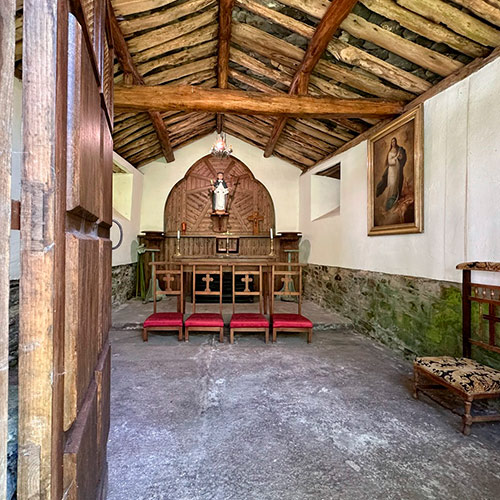 Capilla en la casa de alquiler La Pousada de Boimouro